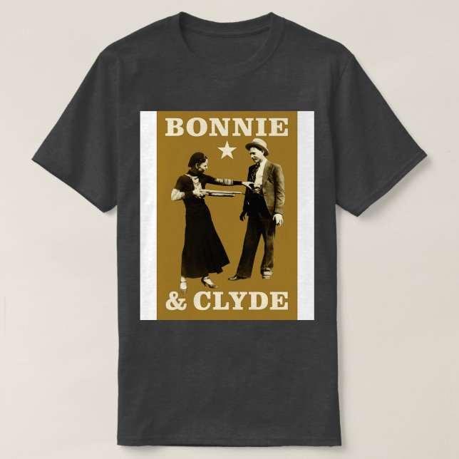 Camiseta Bonnie Clyde (Diseño del anverso)