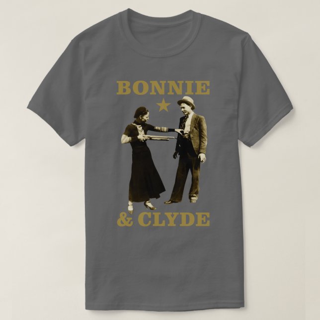 Camiseta Bonnie Clyde 3 (Diseño del anverso)