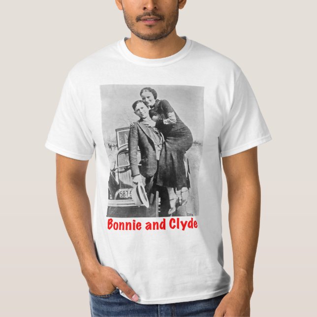Camiseta Bonnie y Clyde (Anverso)