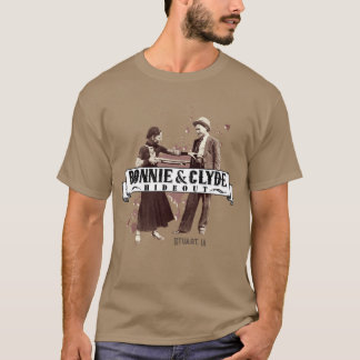 Camiseta Bonnie y Clyde Hideout: Splatter