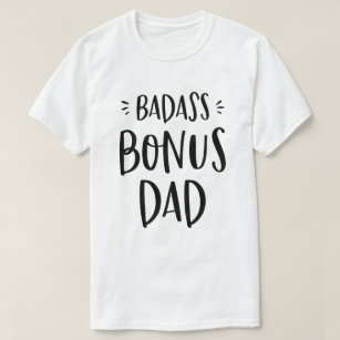 Camiseta Bono de Badass Dad Stepdad Regalo por el padrastro