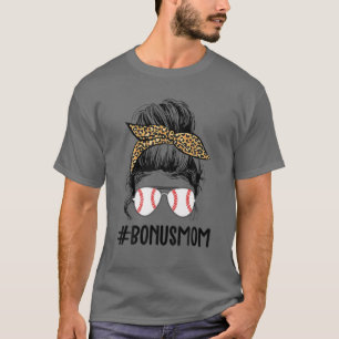 Camiseta Bono de Béisbol Mamá Vida Desordenada, Stepmom Lif