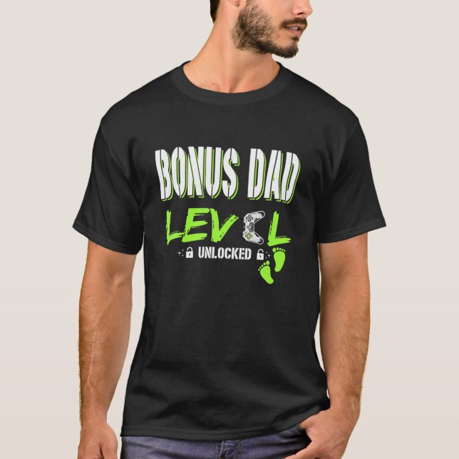 Camiseta Bono de juego para hombres nivel de jugador desblo (Anverso)