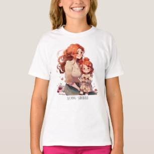 Camiseta Bono de mamá y hija Adorable (13)