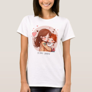 Camiseta Bono de mamá y hija Adorable (14)