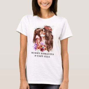 Camiseta Bono de mamá y hija Adorable (6)