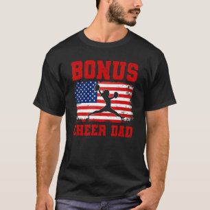 Camiseta Bono masculino Cheer Dad Cheerled Papa