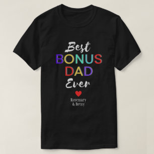 Camiseta Bono personalizado mejor que nunca papá 