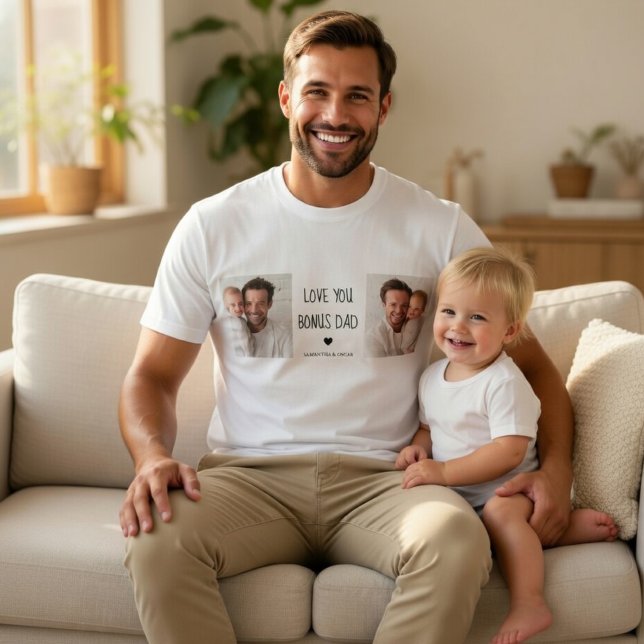 Camiseta Bono personalizado para papá Foto  (Subido por el creador)