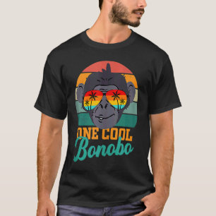 Camiseta Bonobo chimpancé gafas de sol tropicales hombres m