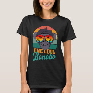 Camiseta Bonobo chimpancé gafas de sol tropicales hombres m