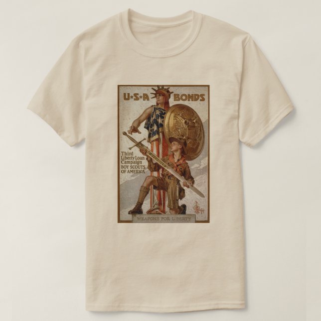 Camiseta Bonos de guerra (Diseño del anverso)