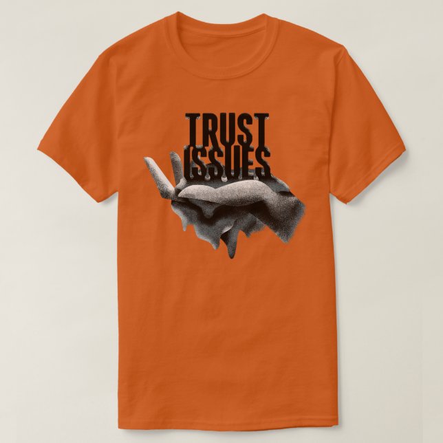 Camiseta Bonos rotos: Desbaratando las profundidades del te (Diseño del anverso)