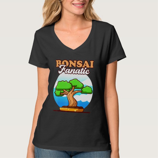 Camiseta Bonsai Fanatic Bonsai Master Cultura Japonesa (Anverso)