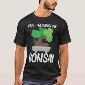 Camiseta Bonsai genial para hombres y mujeres árbol planta