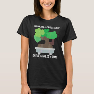 Camiseta Bonsai Genial Para Mujeres Mamá Árbol Planta Jardí