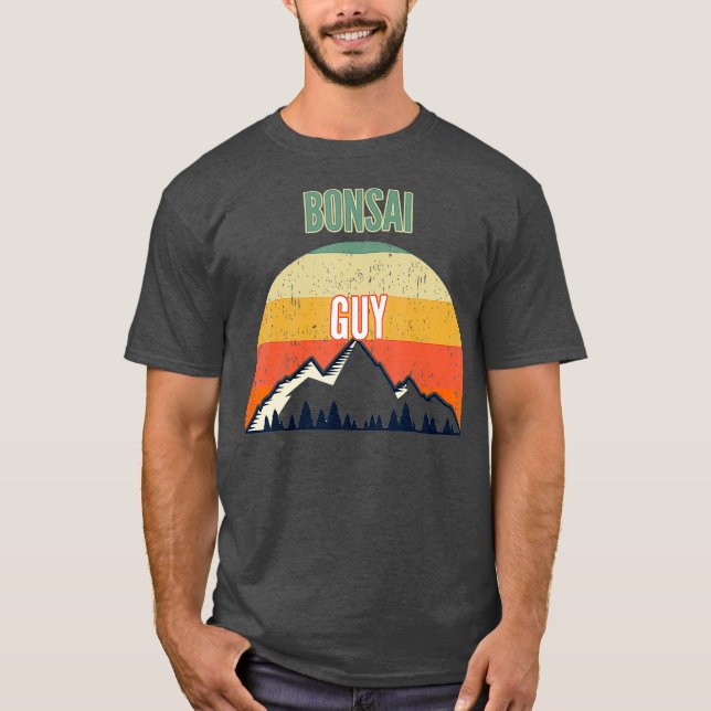 Camiseta Bonsai Gift para los hombres Bonsai Guy (Anverso)