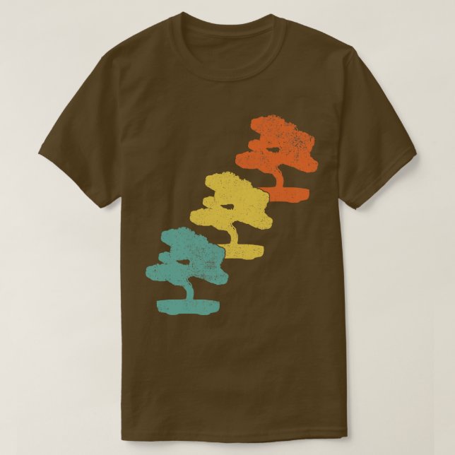 Camiseta Bonsai japonés árbol 1 (Diseño del anverso)