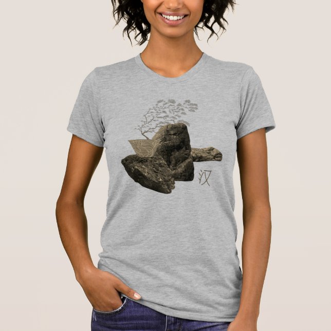 Camiseta Bonsai - Nunca cediendo (Anverso)