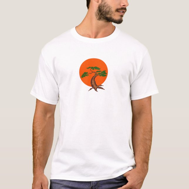 Camiseta Bonsai Sunset (Anverso)