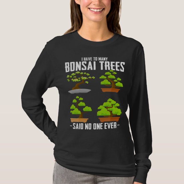 Camiseta Bonsai Tree Gardener Planta Japonesa Bonsai Fan (Anverso)