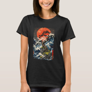 Camiseta Bonsai Tree Tee Japonés Jardín Botánico Japonés M