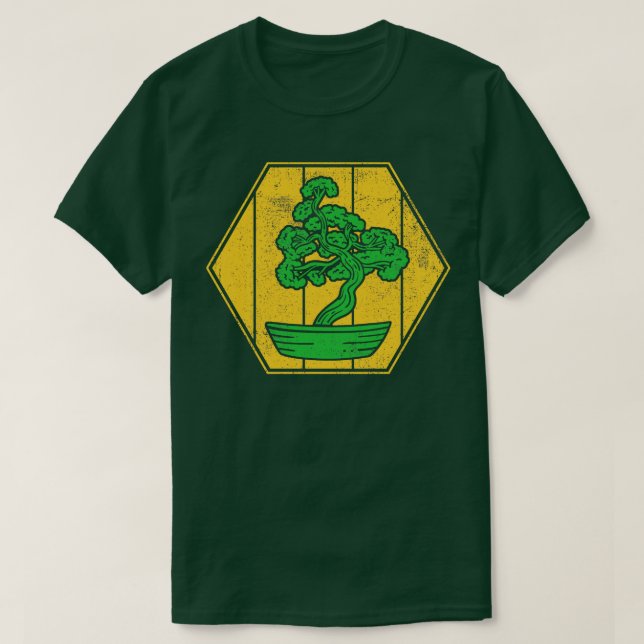 Camiseta Bonsai Vintage 6 (Diseño del anverso)