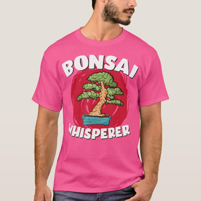 Camiseta Bonsai Whisperer Funny Japanese Gardening (Anverso)