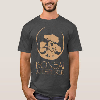 Camiseta Bonsai Whisperer Meditación Yoga Jardín Árbol Japó