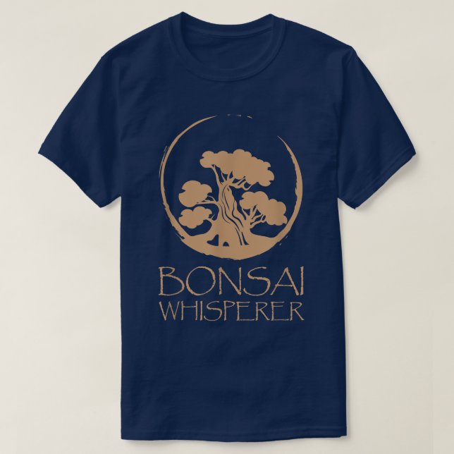 Camiseta Bonsai Whisperer Meditation Yoga Japan Tree Garden (Diseño del anverso)