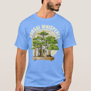 Camiseta Bonsai Whisperer Retro Gardener Naturaleza Bonsai 