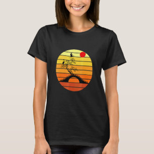 Camiseta Bonsái y puesta de sol