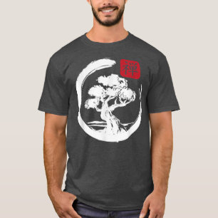Camiseta Bonsais japonés estético arte japonés