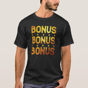 Camiseta Bonus Bonus Bonus Casino Lucky Slots Gambling Winn