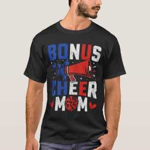 Camiseta Bonus Cheer Mom - Cheerled Mom