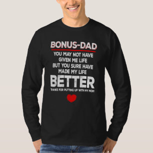 Camiseta Bonus Dad Bonus Dad Papá No Me Has Dado Lif