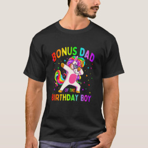 Camiseta Bonus Dad of the Birthday Party Boy Dabbing Unicor