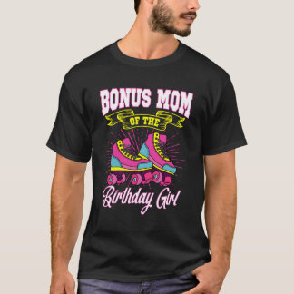 Camiseta Bonus Mamá Del Día Del Cumpleaños Chica Roller Ska
