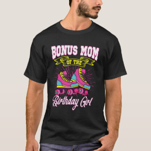 Camiseta Bonus Mamá Del Día Del Cumpleaños Chica Roller Ska