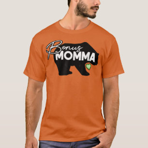 Camiseta Bonus Momma Bear corazón verde