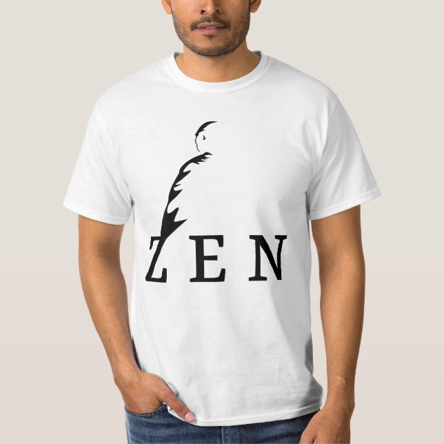 Camiseta BONZE CACHÉ - ZEN (pour couleurs claires) (Anverso)