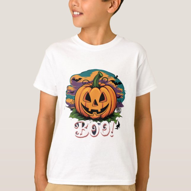 Camiseta ¡Boo! (Anverso)