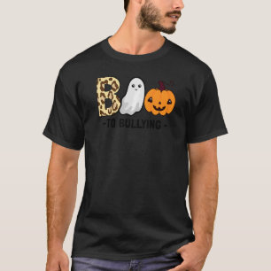 Camiseta Boo A La Naranja De Calabaza Fantasma Anti Bulting