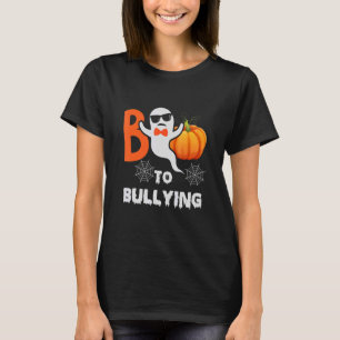 Camiseta Boo A La Naranja De Calabaza Fantasma Anti Bulting