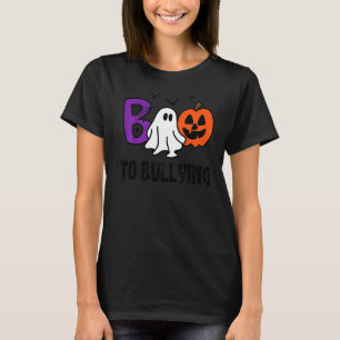Camiseta Boo A La Naranja De Calabaza Fantasma Anti Bulting