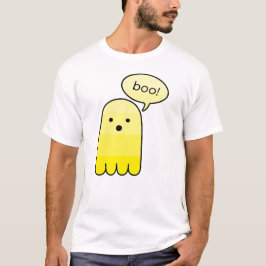 Camiseta Boo amarillo fantasma Halloween