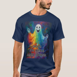 Camiseta ¡Boo! Aquí y Queer