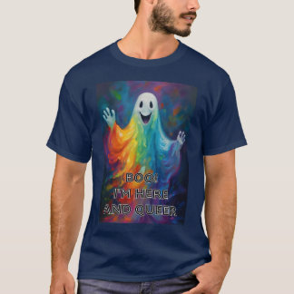 Camiseta ¡Boo! Aquí y Queer