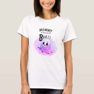 Camiseta Boo Baby Shower Halloween Purple Themed Fiesta
