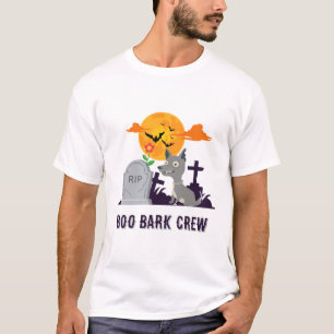 Camiseta Boo Bark Crew   Halloween de perros divertidos